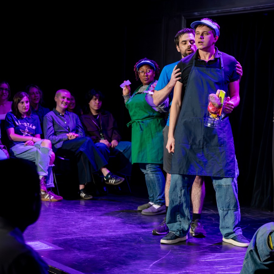 Ensemble image from Heated Rivalry: The Musical Parody!